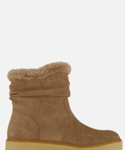 Rieker Enkellaarsjes beige Suede