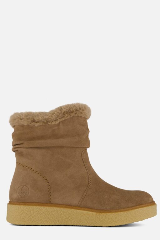 Rieker Enkellaarsjes beige Suede