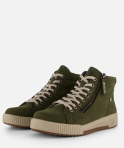 Rieker Revolution Veterboots groen Nubuck