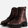 S.Oliver Vegan veterboots bruin Synthetisch