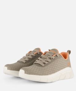 Skechers Bobs B Flex Sneakers taupe Textiel