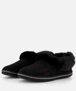 Skechers Cozy Campfire Pantoffels zwart