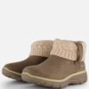 Skechers Relaxed Easy Going Enkellaarsjes taupe