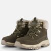 Skechers Trego Veterboots groen Suede