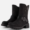 Supercrack Biker boots zwart Pu