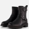 Tamaris Biker boots zwart Leer