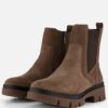 Tamaris Chelsea boots cognac Leer