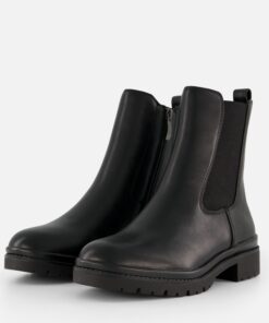 Tamaris Chelsea boots zwart Synthetisch