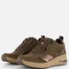 Tamaris Comfort Sneakers taupe Leer