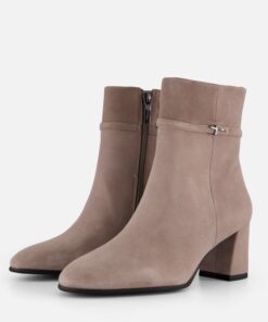 Tamaris Enkellaarsjes grijs Suede