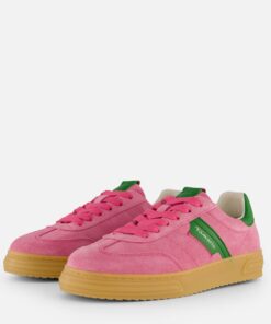 Tamaris Sneakers roze Textiel