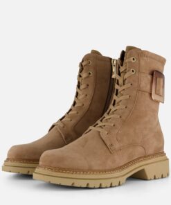 Tamaris Veterboots beige Leer