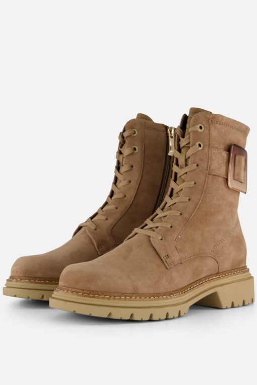 Tamaris Veterboots beige Leer