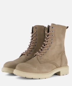 Tamaris Veterboots taupe Leer