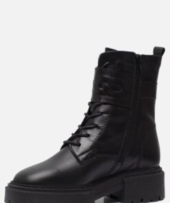 Tamaris Veterboots zwart Leer 172234