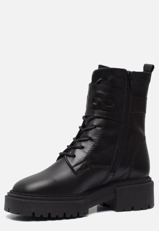 Tamaris Veterboots zwart Leer 172234