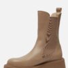 Ann Rocks Chelsea boots beige Leer 182617