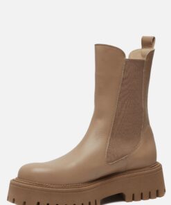 Ann Rocks Chelsea boots beige Leer 182617