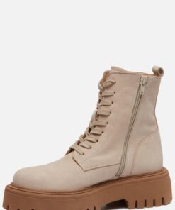 Ann Rocks Veterboots beige Nubuck