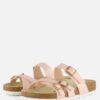 Birkenstock Franca Sandalen roze Nubuck