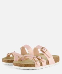 Birkenstock Franca Sandalen roze Nubuck