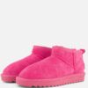 Colors of California Gevoerde boots roze Suede