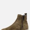 Feyn Chelsea boots groen Suede