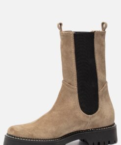 Linea Zeta Chelsea boots beige Suede