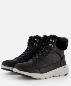 Skechers On The Go Veterboots zwart Synthetisch