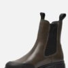 Tamaris Chelsea boots groen Leer 182319