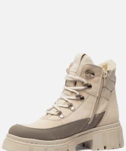 Tamaris Veterboots beige Nubuck