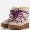 Tamaris Winterboots beige Textiel