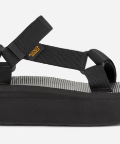 Teva Flatform Universal Sandalen in Black voor Dames