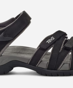 Teva Tirra Leather Sandalen in Black voor Dames