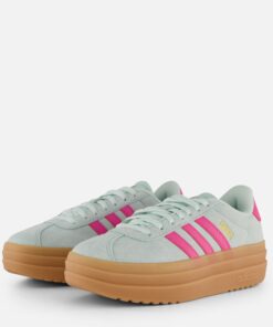 Adidas VL Court Bold Sneakers grijs Suede