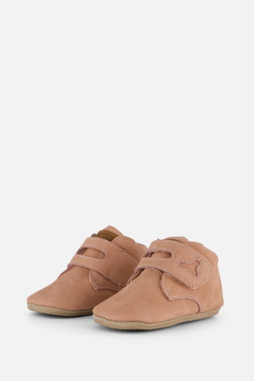 Shoesme leren lopen klittenband schoenen roze