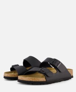 Birkenstock Arizona Slippers zwart Synthetisch