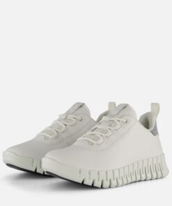 Ecco Gruuv Sneakers wit Leer