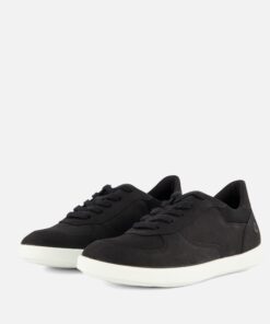 Ecco Leisure Sneakers zwart Leer