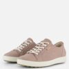 Ecco Soft Sneakers grijs Leer