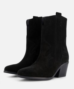 Gabor Cowboylaarzen zwart Suede