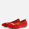 Gabor Instappers rood Suede
