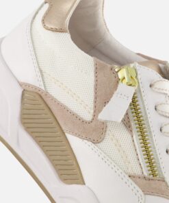Gabor Rollingsoft Sneakers wit Leer
