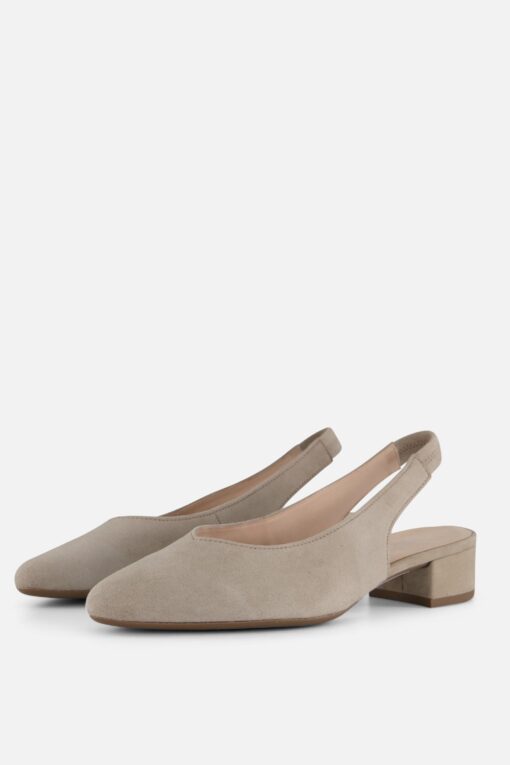 Gabor Slingback Pumps blauw Suede