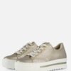 Gabor Sneakers goud Leer