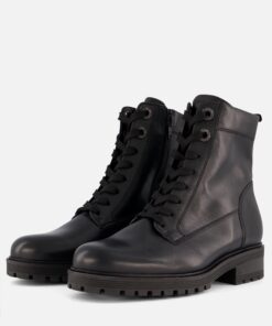 Gabor Veterboots zwart Leer