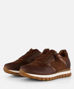 Gabor sneakers cognac Suede