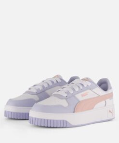 Puma Carina Street Sneakers wit Leer