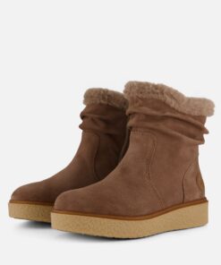 Rieker Enkellaarsjes beige Suede