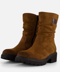 Rieker Laarzen cognac Suede